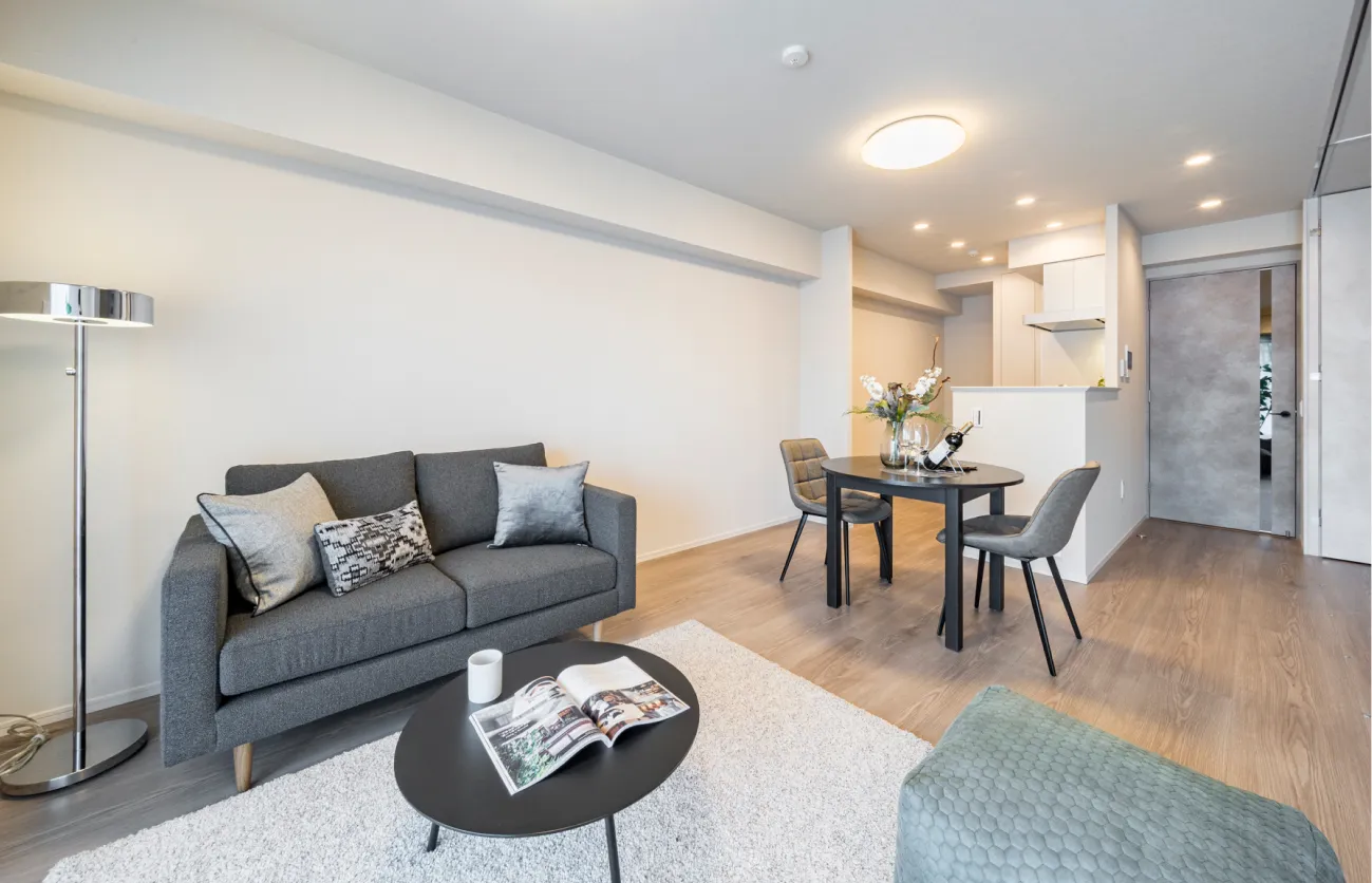 プラウド府中晴見町Dタイプのリビング・ダイニングの写真