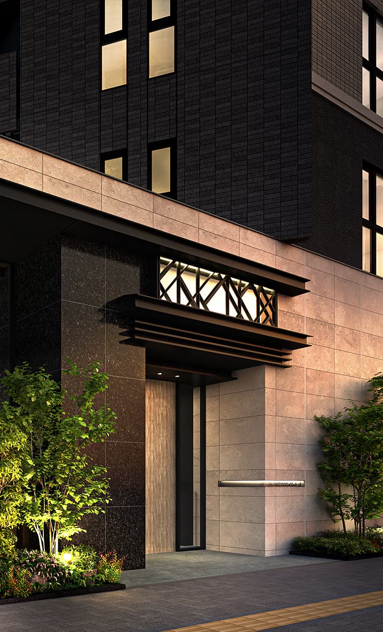 「プラウド府中八幡町」外観完成予想CG