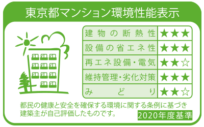 東京都マンション環境性能表示