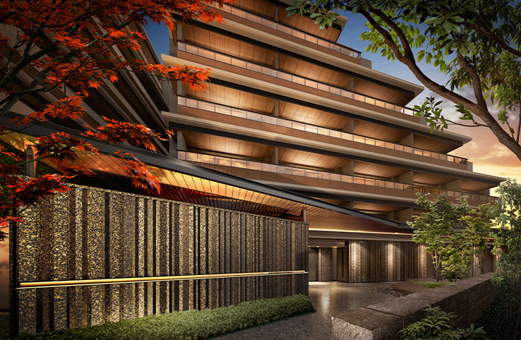 エントランスアプローチ完成予想CG