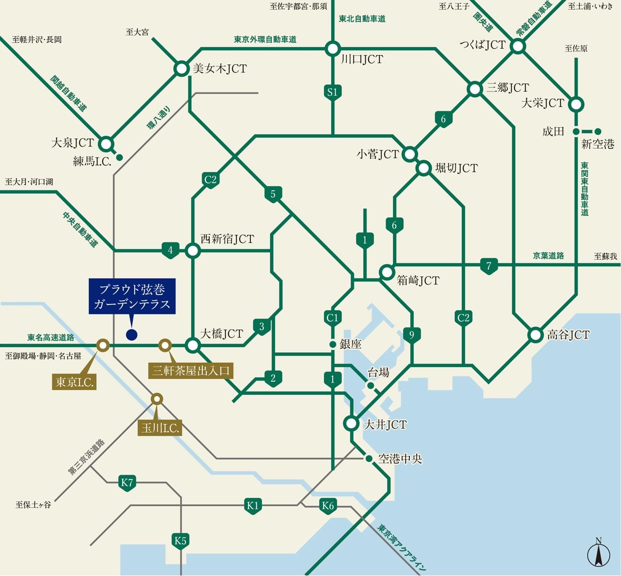 高速道路概念図