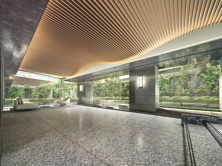 エントランスホール完成予想CG