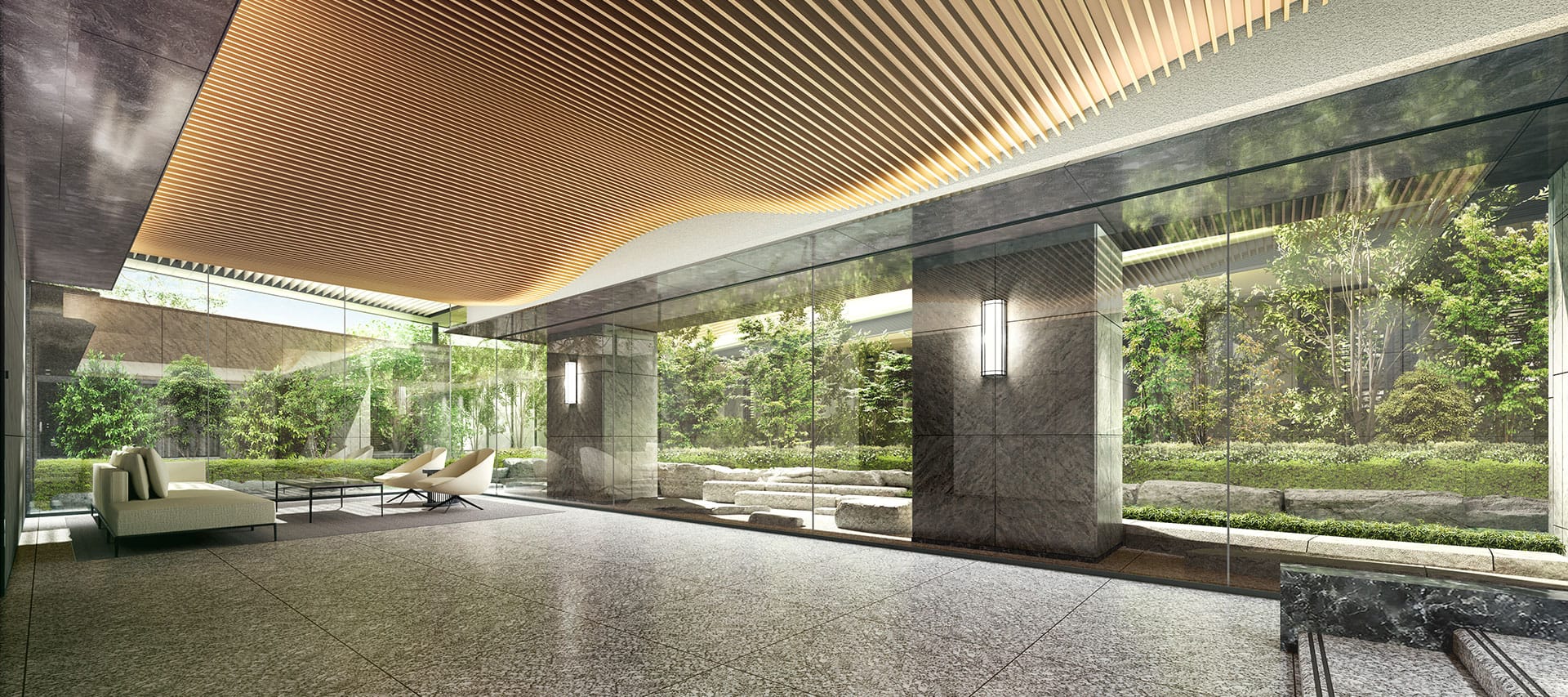 エントランスホール完成予想CG