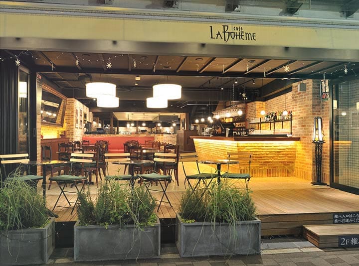 カフェ ラ・ボエム桜新町