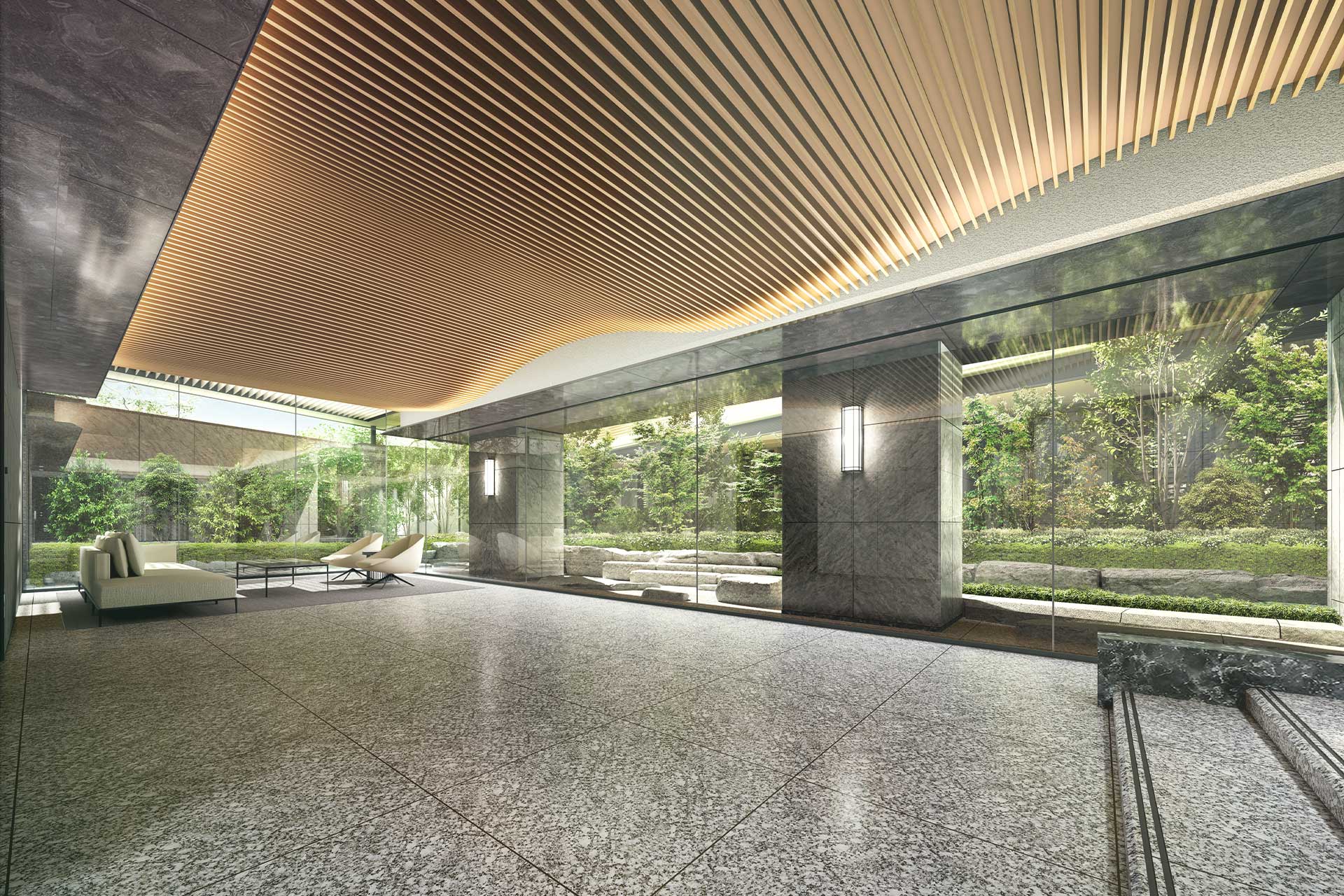 エントランスホール完成予想CG