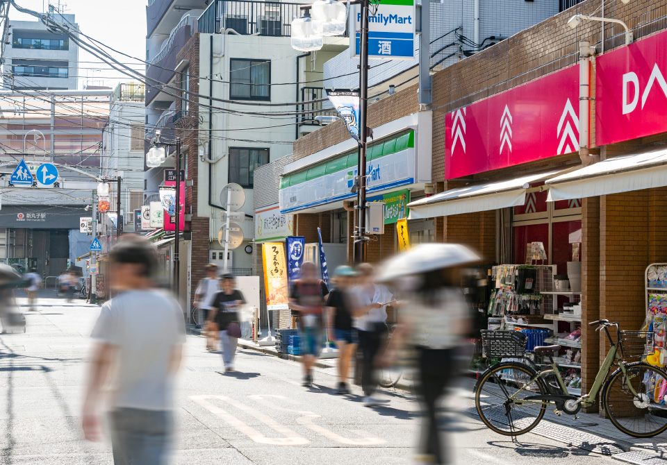 東栄会 商店街の風景