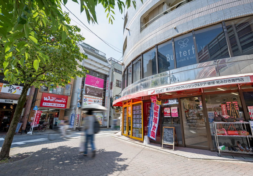 ウィズモール 商店街の風景