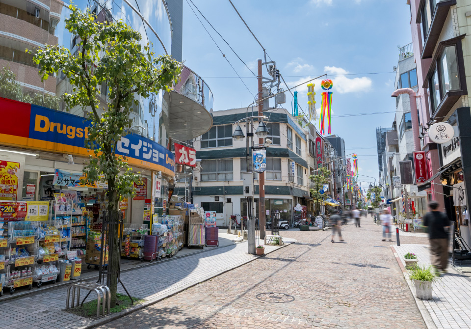 イダイモール 商店街の風景
