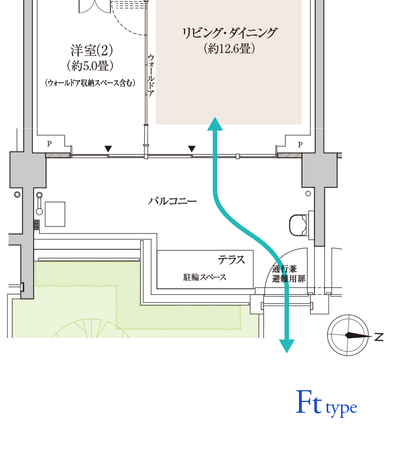 Ftタイプ 間取図