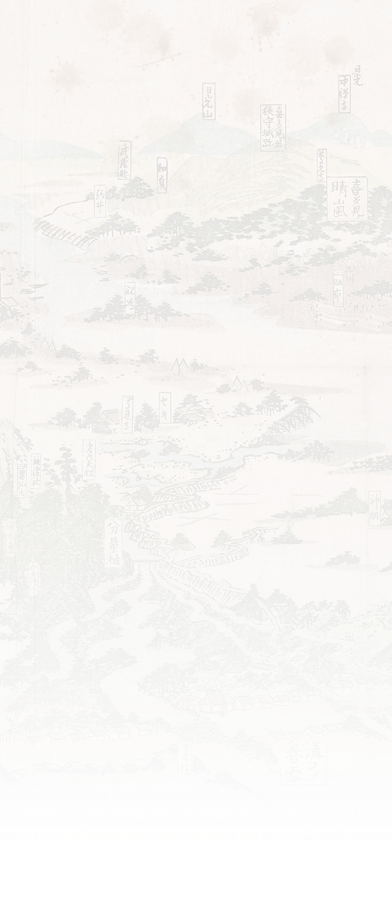 武陽玉川八景之図出典:東京都立図書館