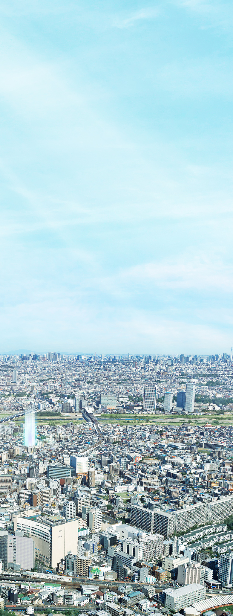 現地周辺の航空写真（2025年2月撮影）