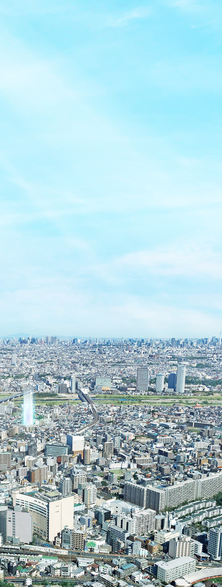現地周辺の航空写真（2025年2月撮影）