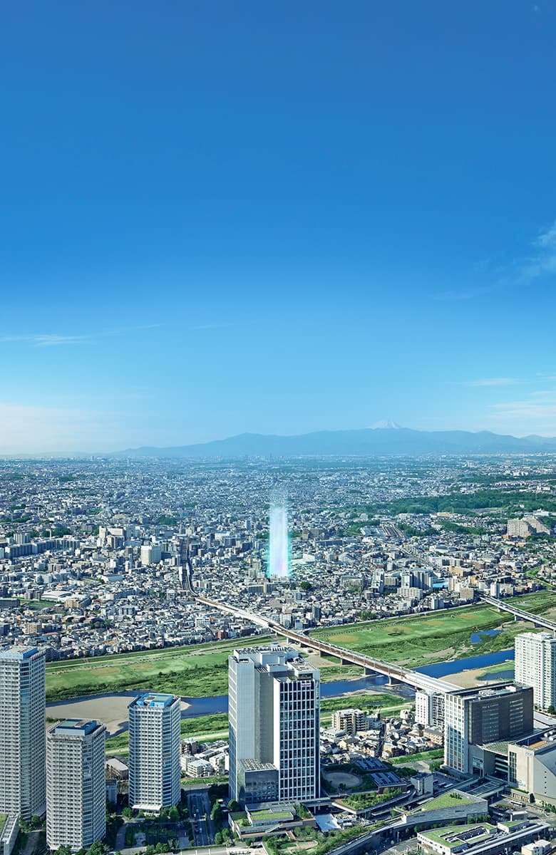 現地周辺の航空写真（2025年2月撮影）