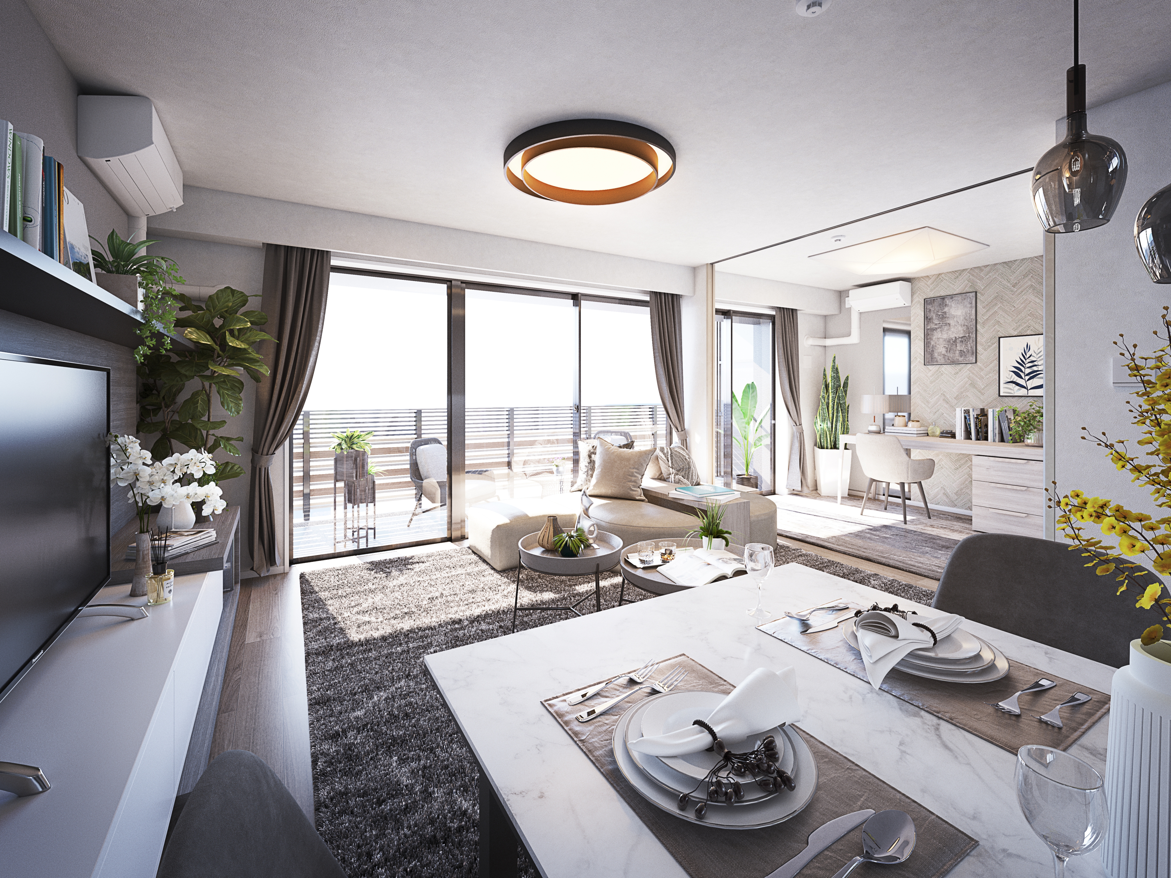 Cタイプ室内完成予想CG