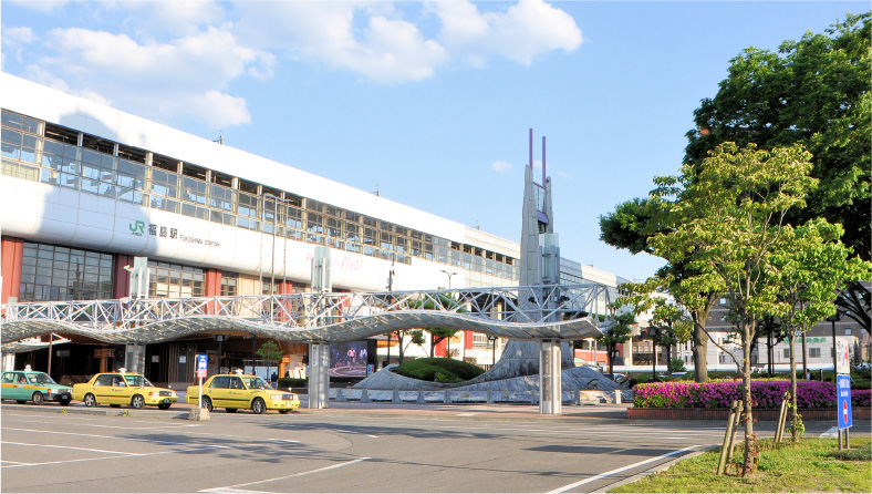 「福島」駅へ47分（45分）