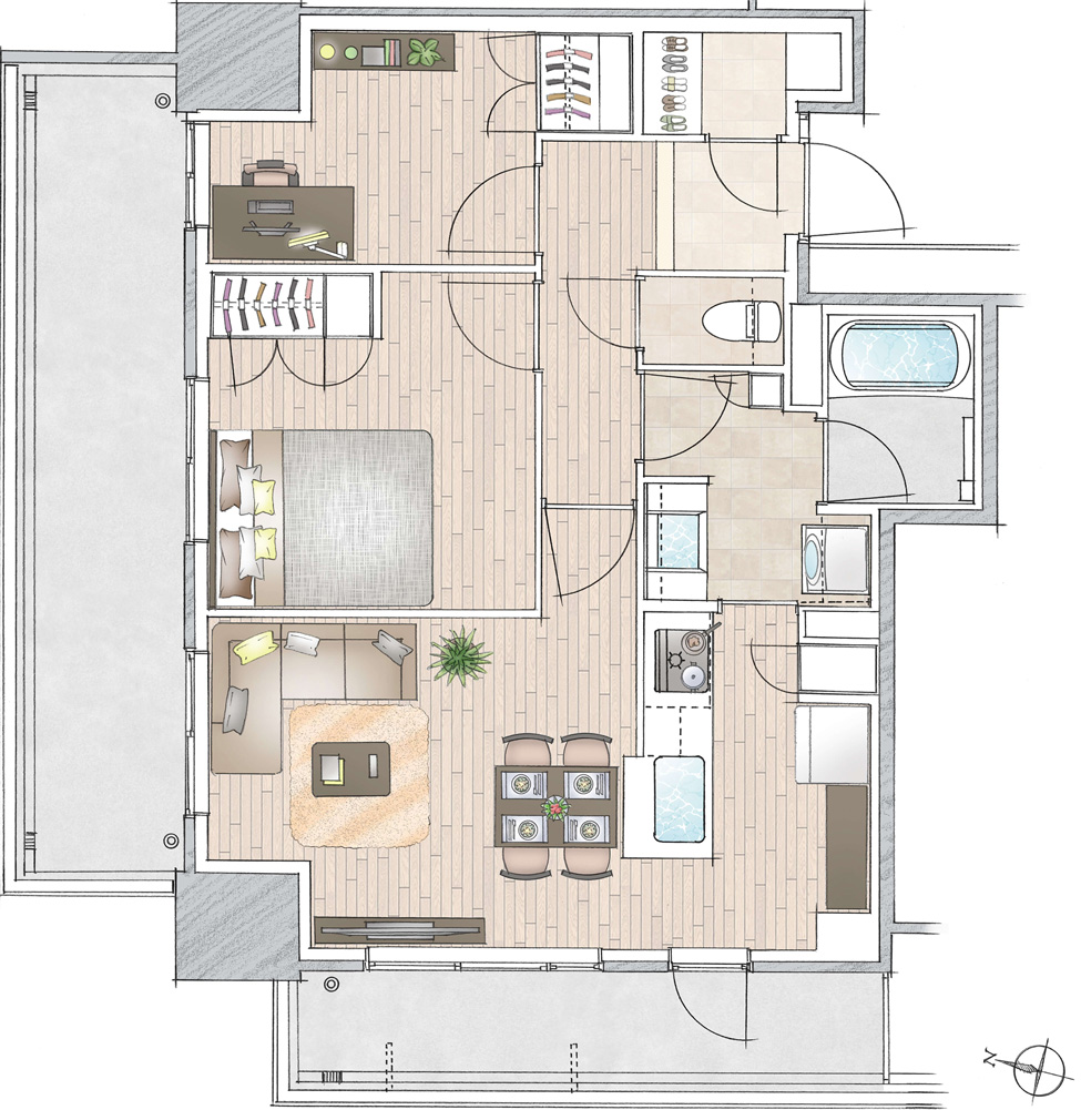 家具イラスト For Senior