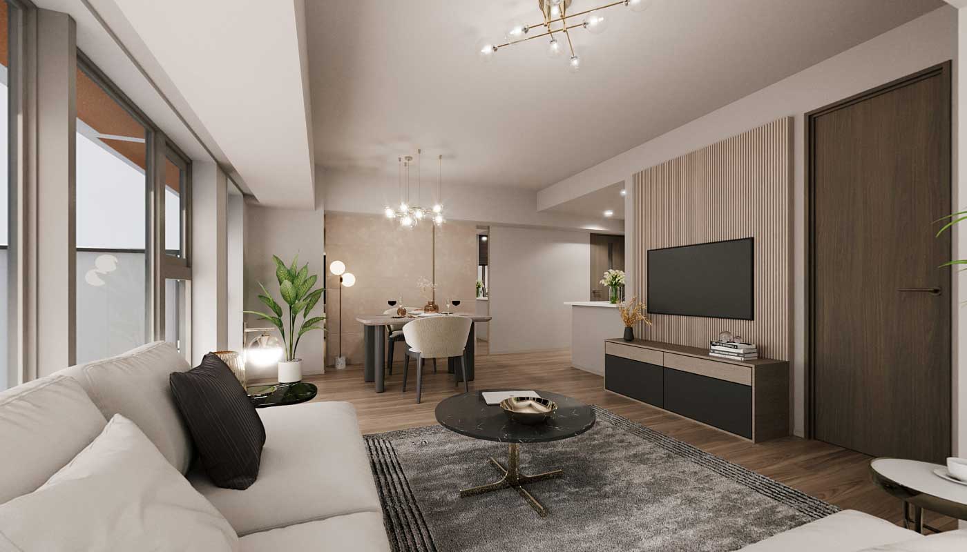 Lタイプ バーチャルモデルルーム