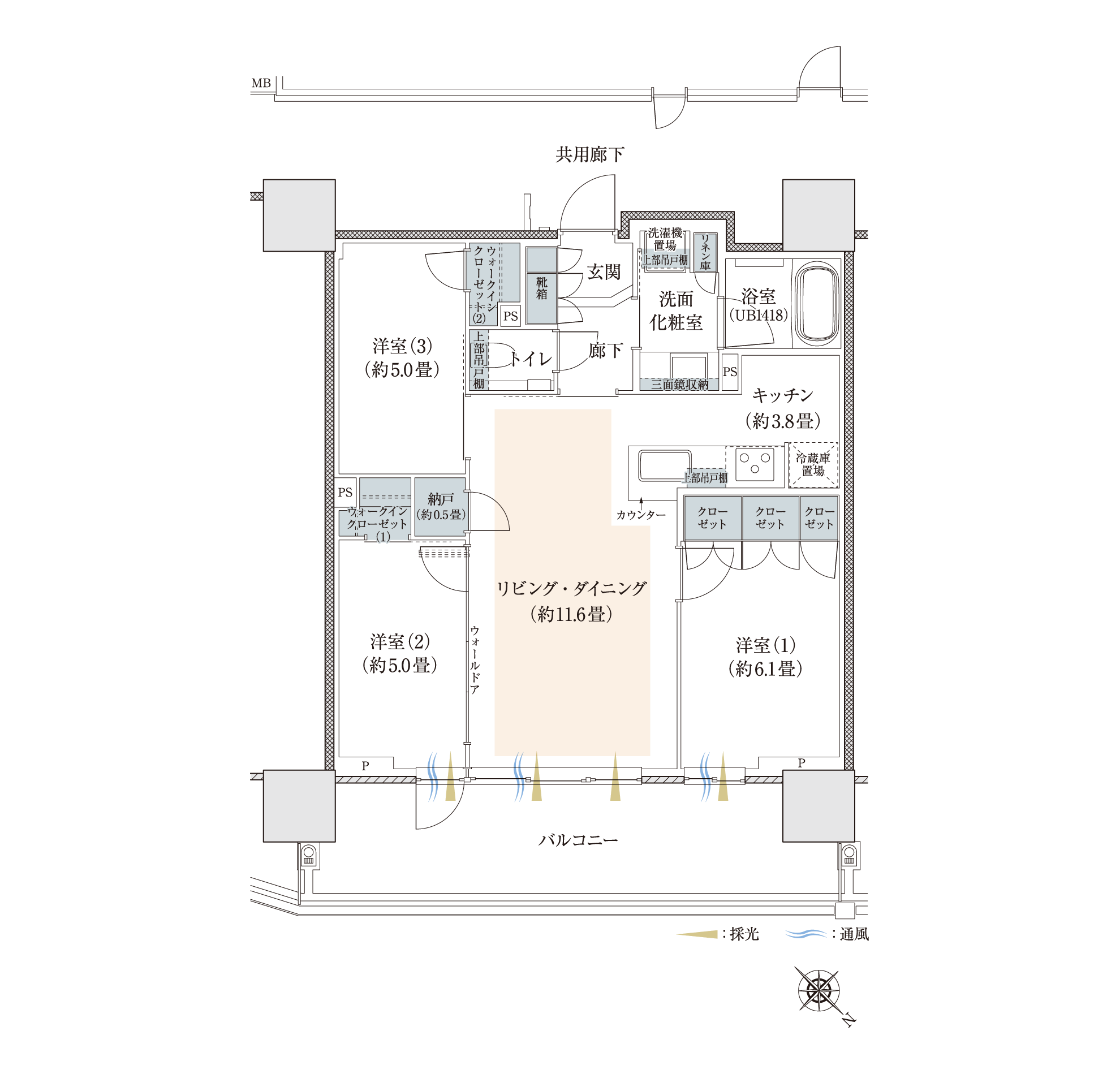 J1type間取り図