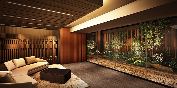 エントランスラウンジ完成予想CG