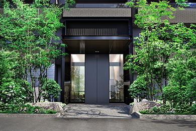 エントランス完成予想CG