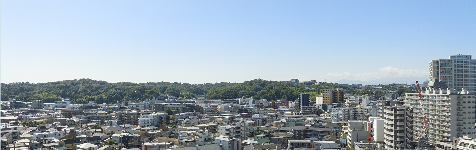 眺望写真（現地15階相当の高さから撮影）