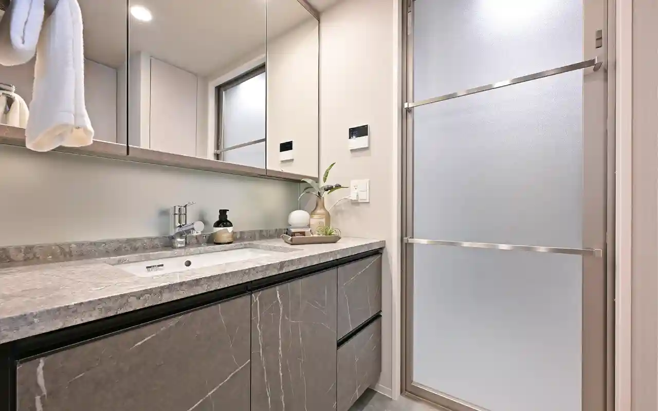 Dタイプ 洗面化粧室（2026年2月撮影）