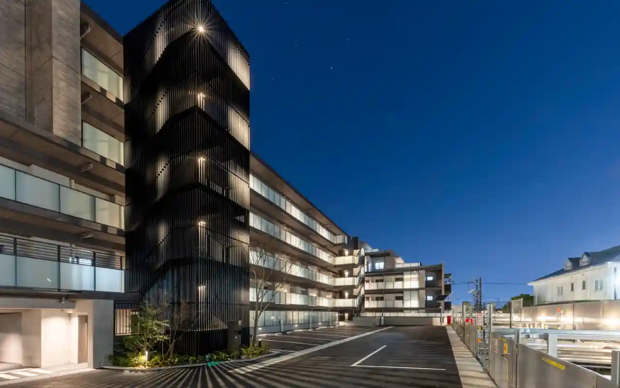 駐車場（2026年2月撮影）