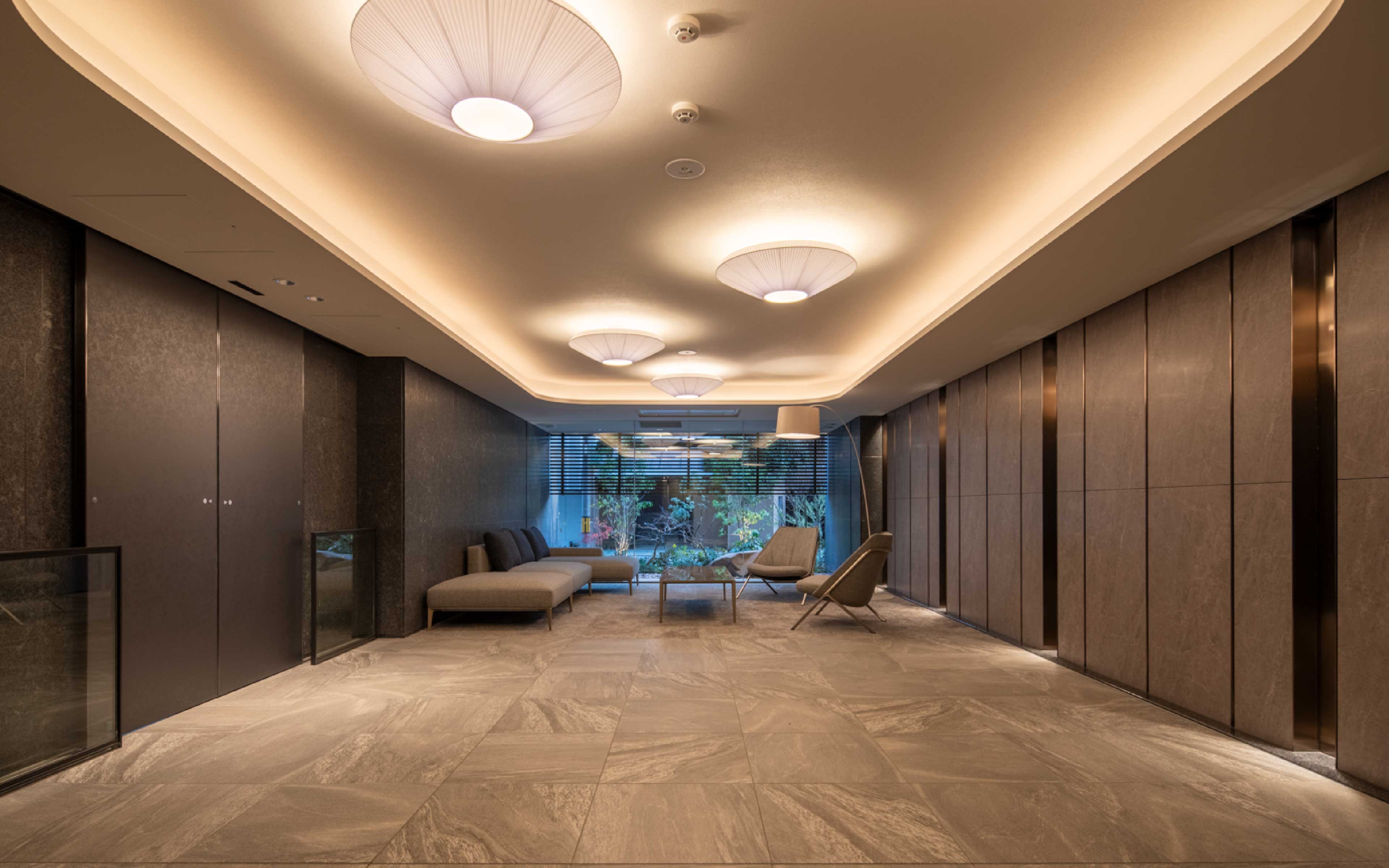 エントランスラウンジ（2026年2月撮影）