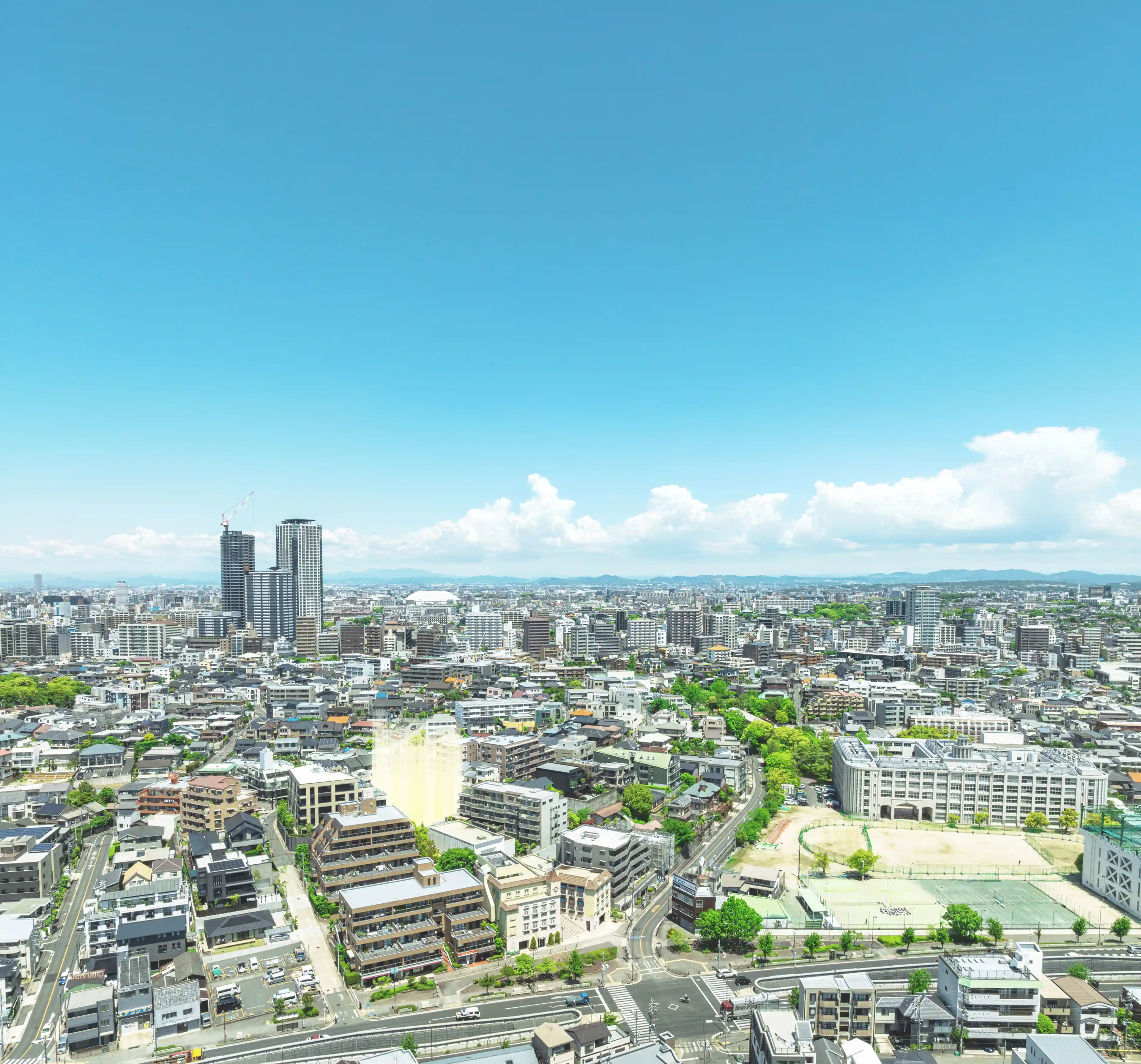 現地航空写真（2025年5月撮影）