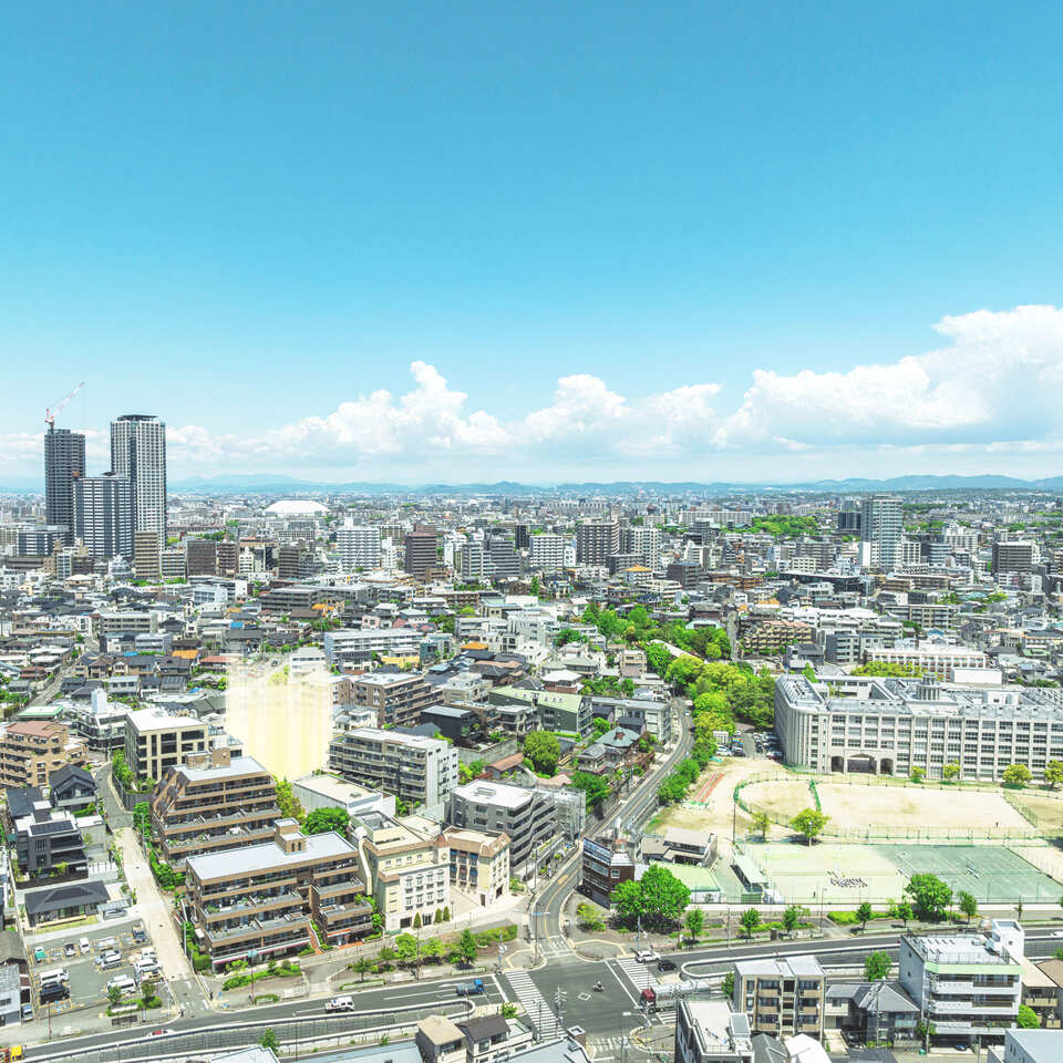 現地航空写真（2025年5月撮影）