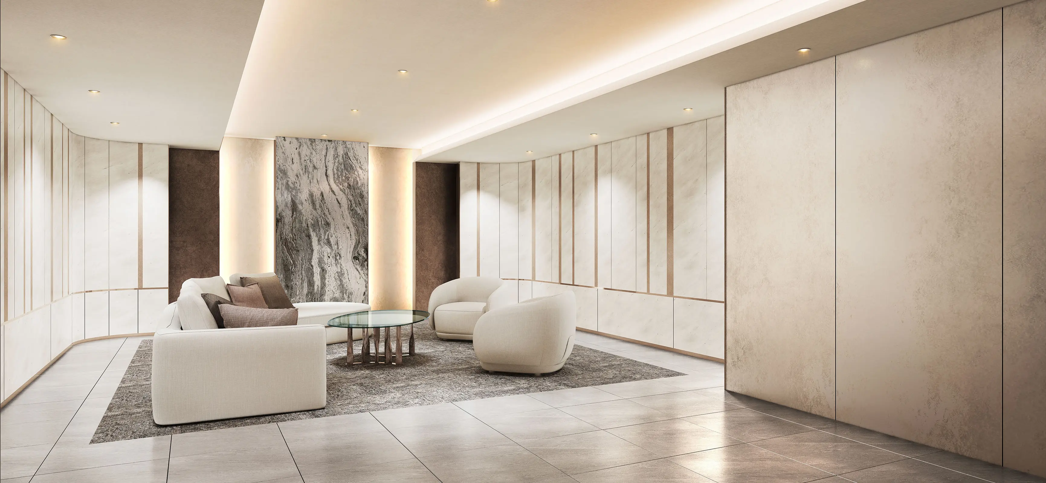 ラウンジ完成予想CG