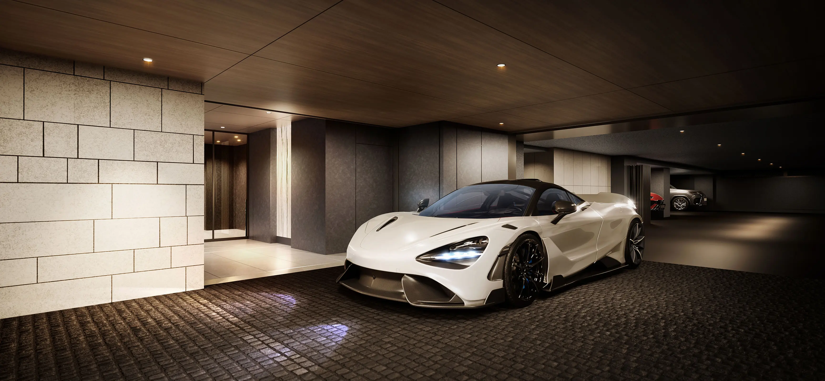 車寄せ完成予想CG