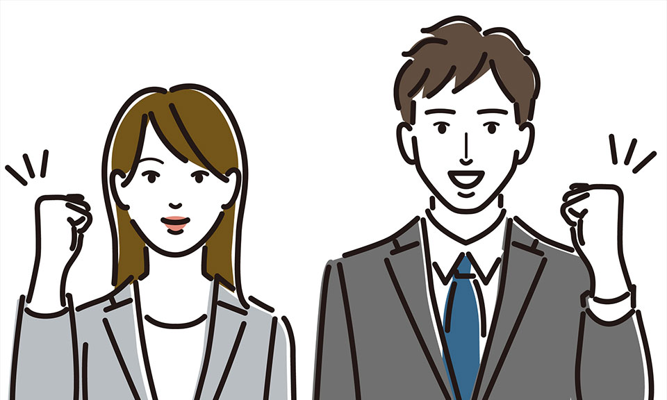 スタッフのイラスト