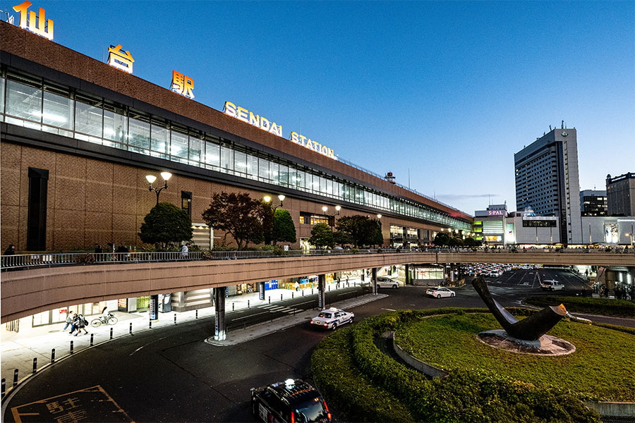 JR東北本線「仙台」駅