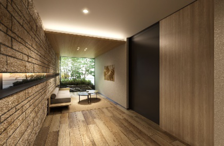 エントランスホール完成予想CG