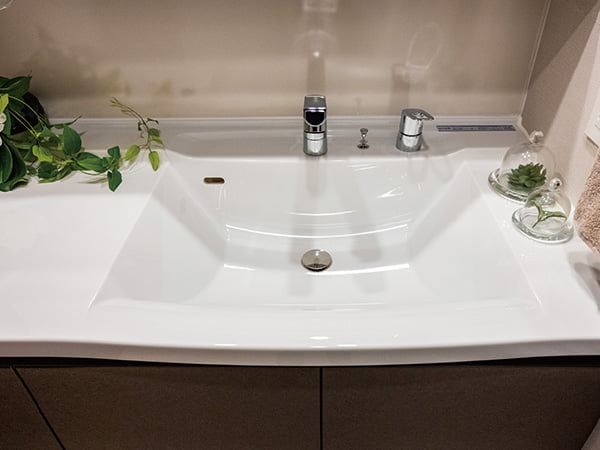 ボウル一体型カウンター