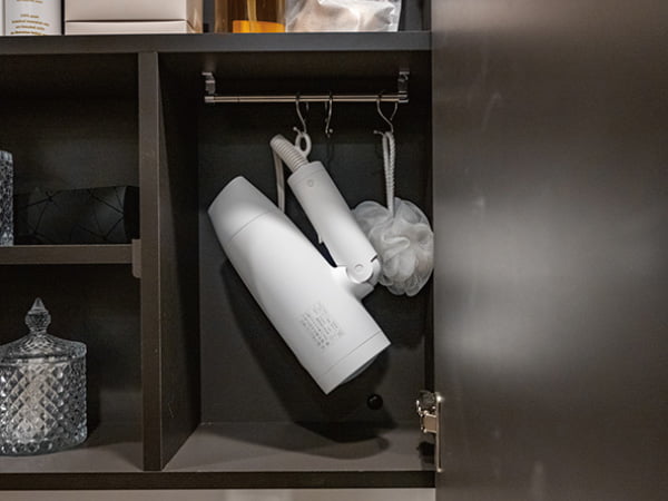 三面鏡裏フック