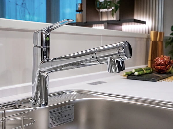 浄水機能付シャワー水栓