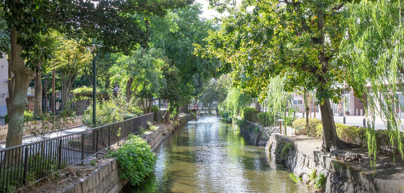 西川緑道公園（徒歩4分／約260m）