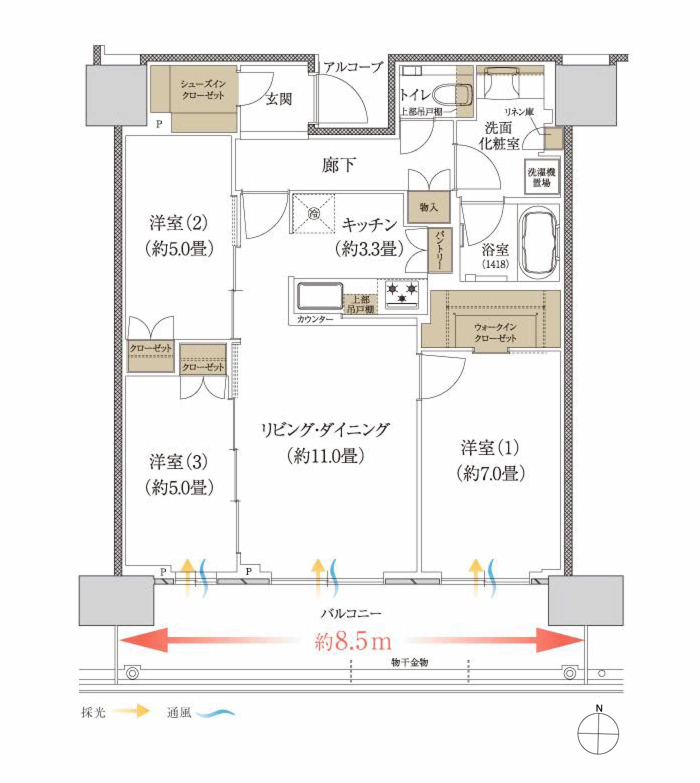 75SJタイプ間取り図