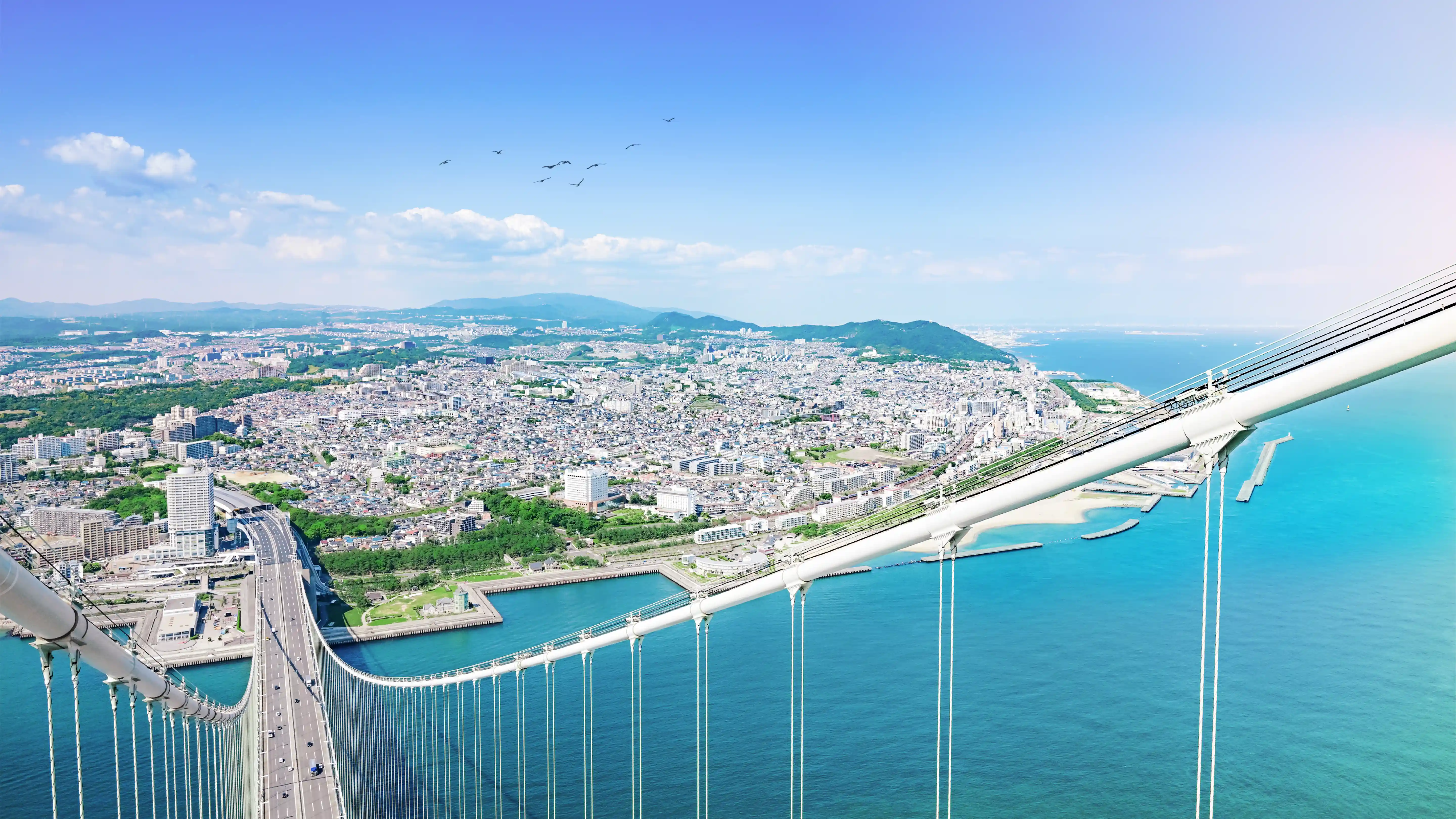 明石海峡大橋（2024年6月撮影）