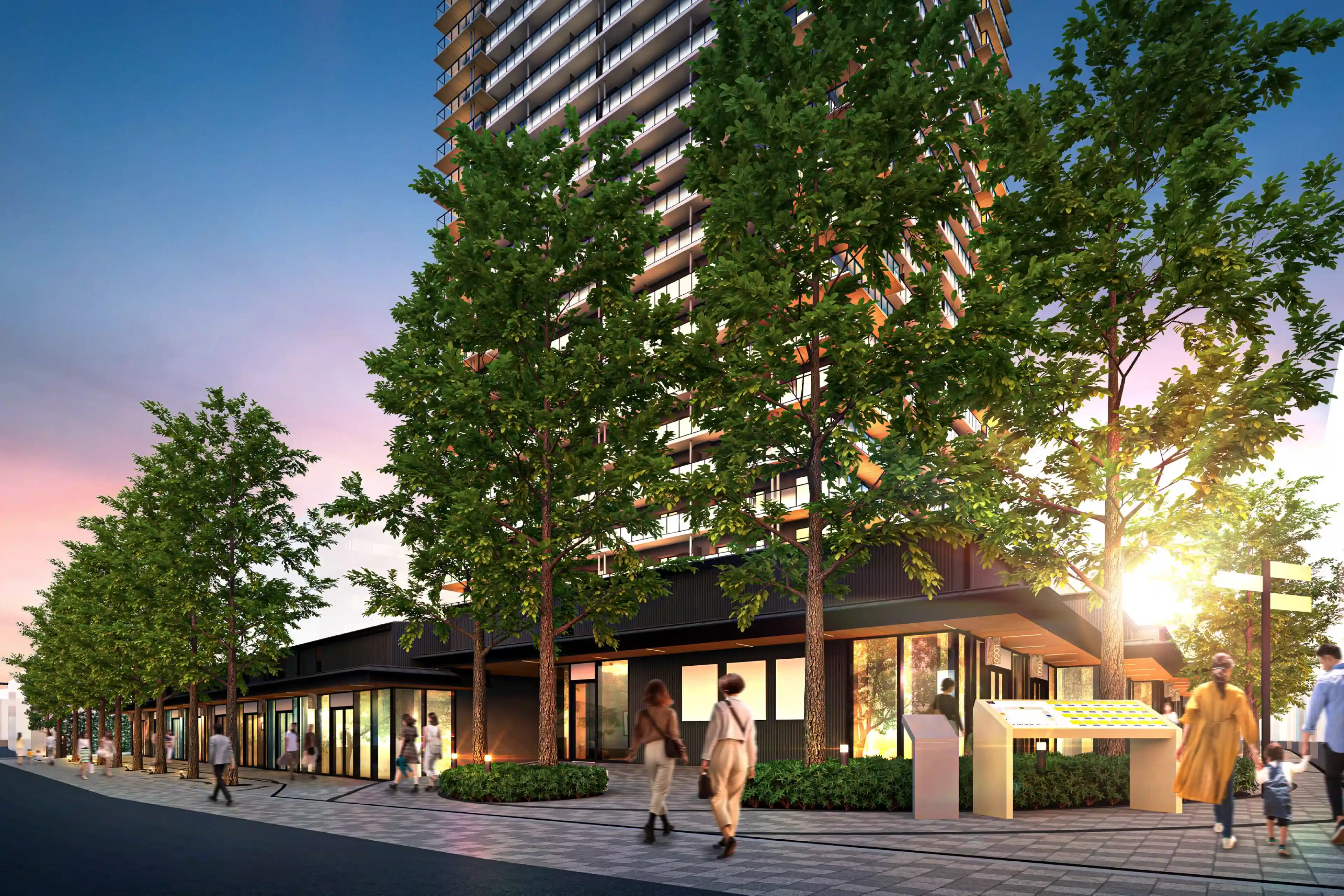 コーナースクエア完成予想図