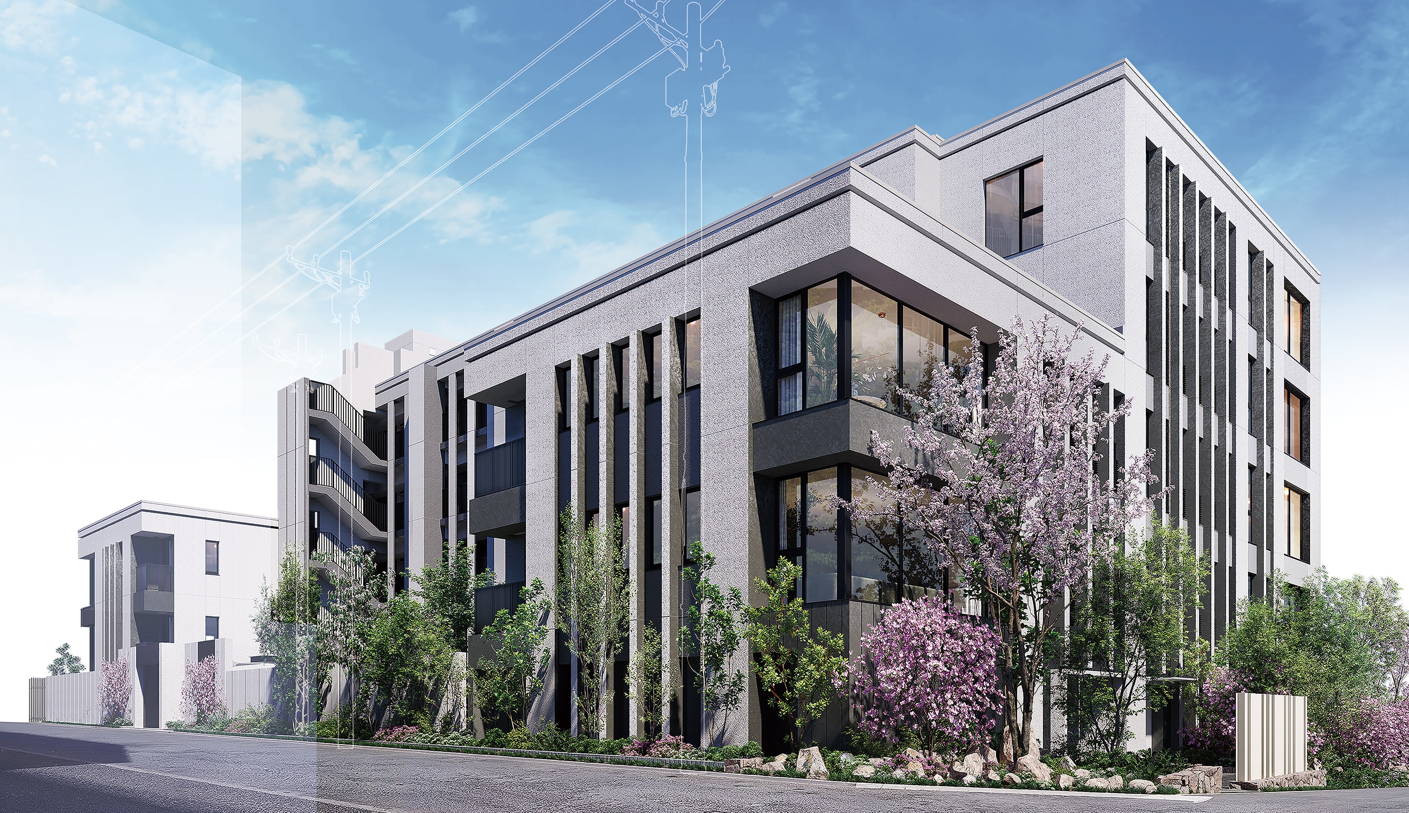 外観完成予想図