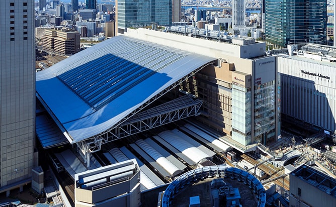「大阪」駅