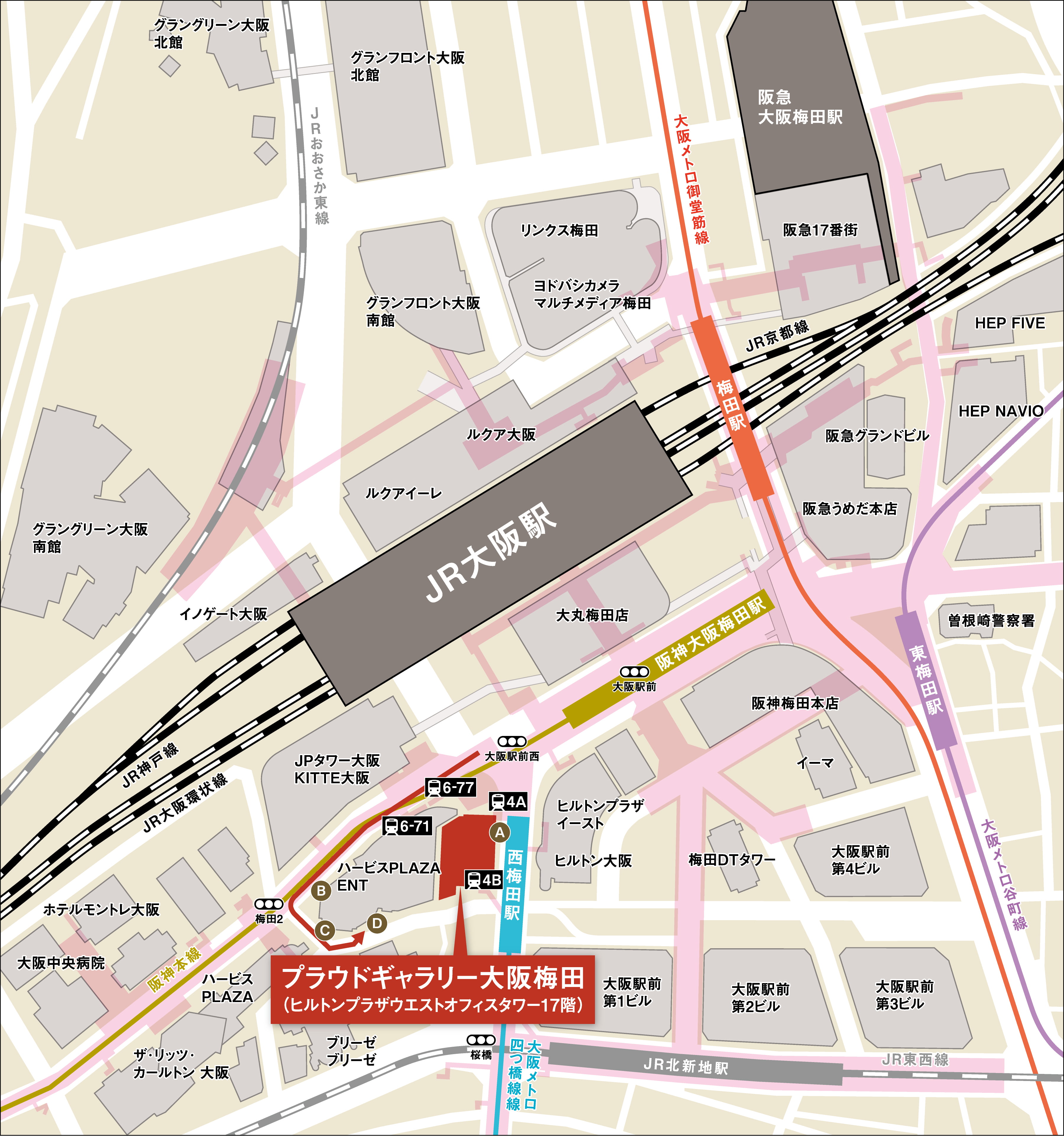 マンションギャラリー案内図