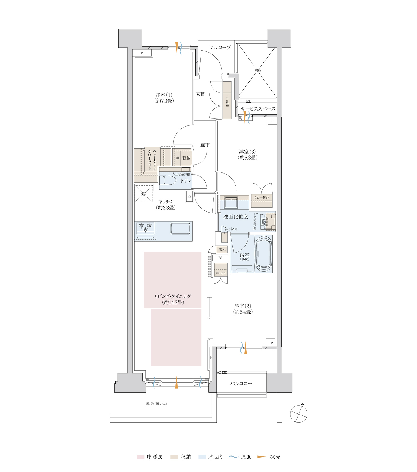 Cタイプ間取り図