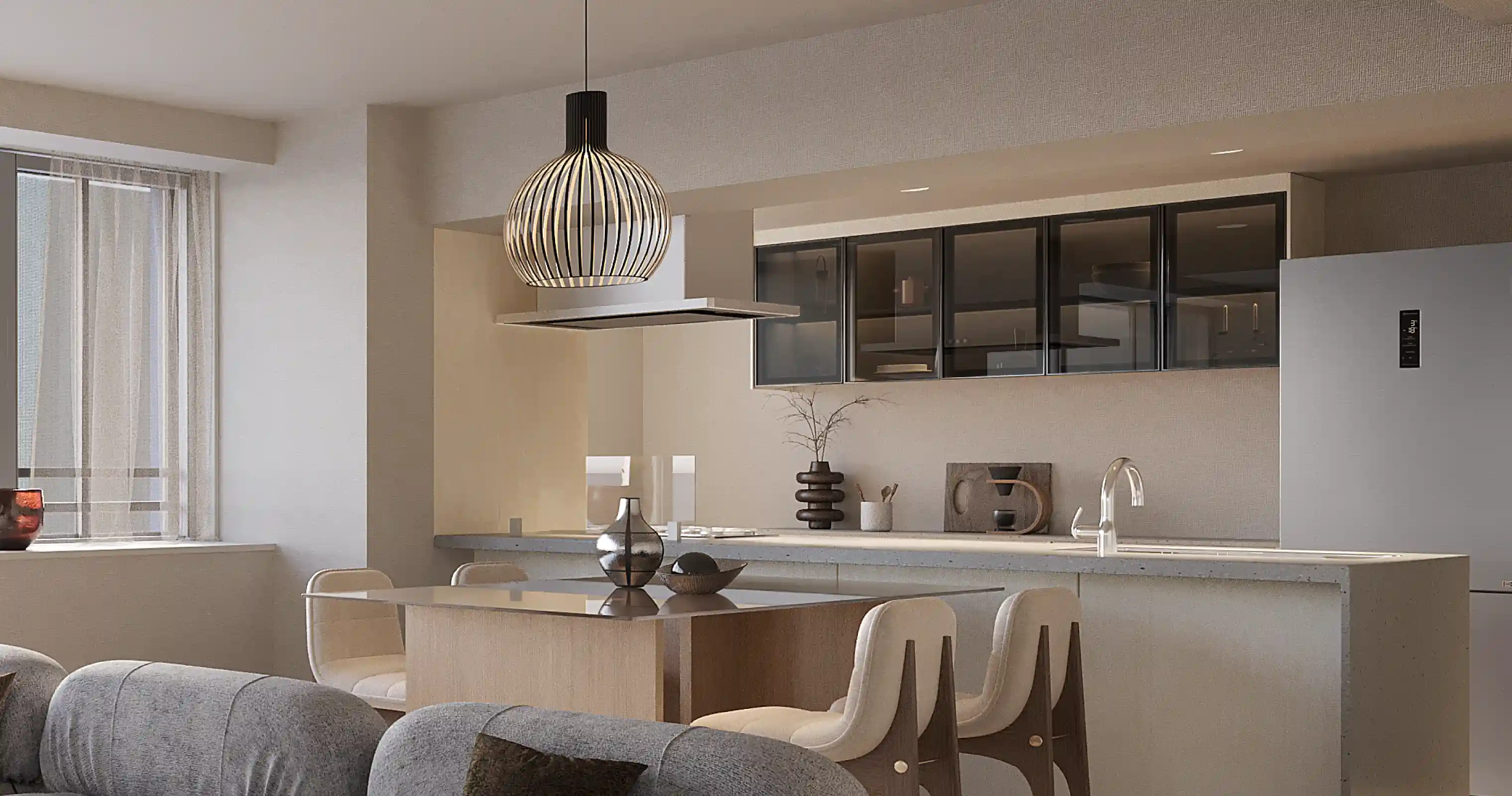 専有部完成予想CG（Hタイプ）