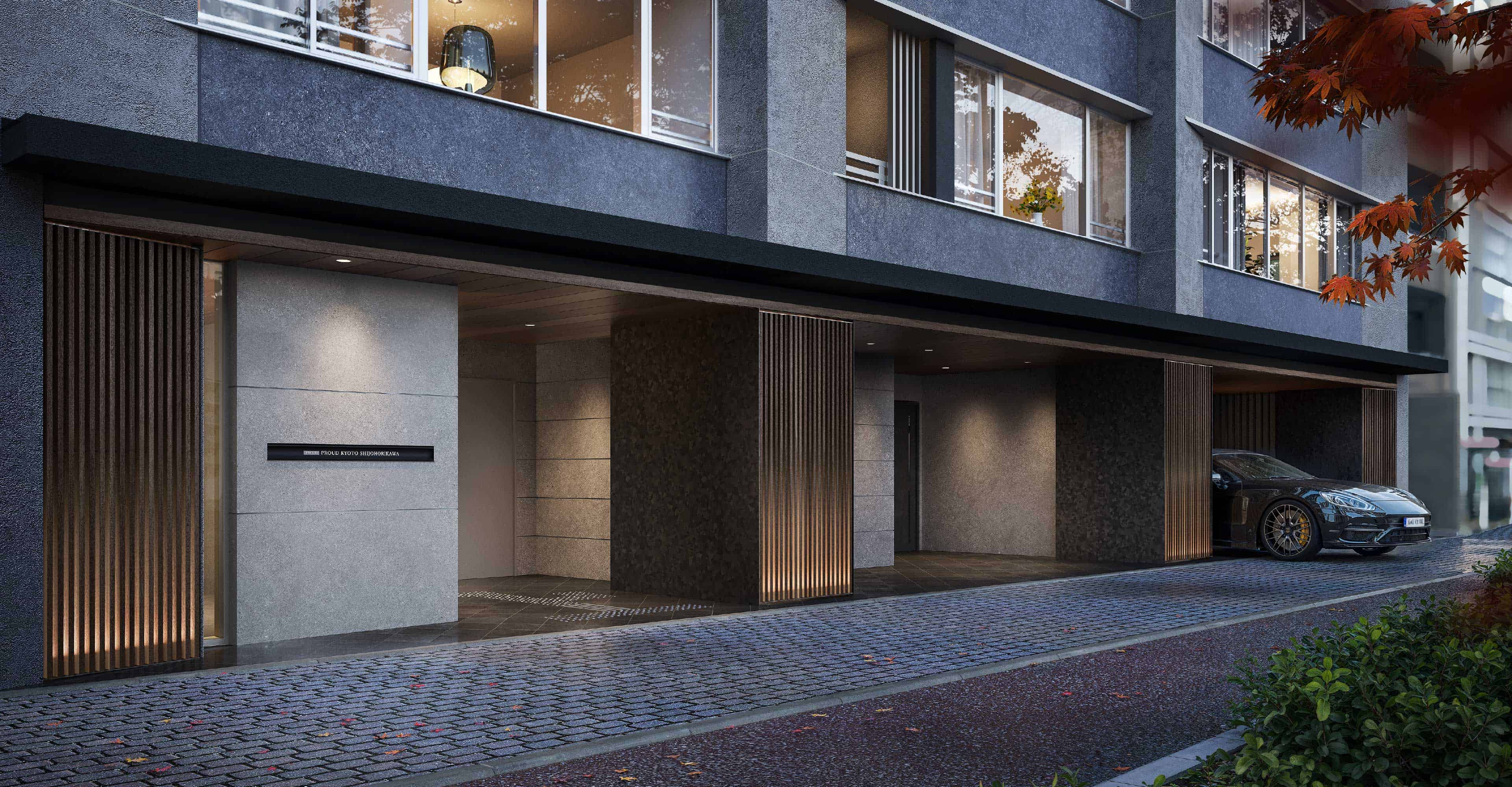 エントランスアプローチ完成予想CG