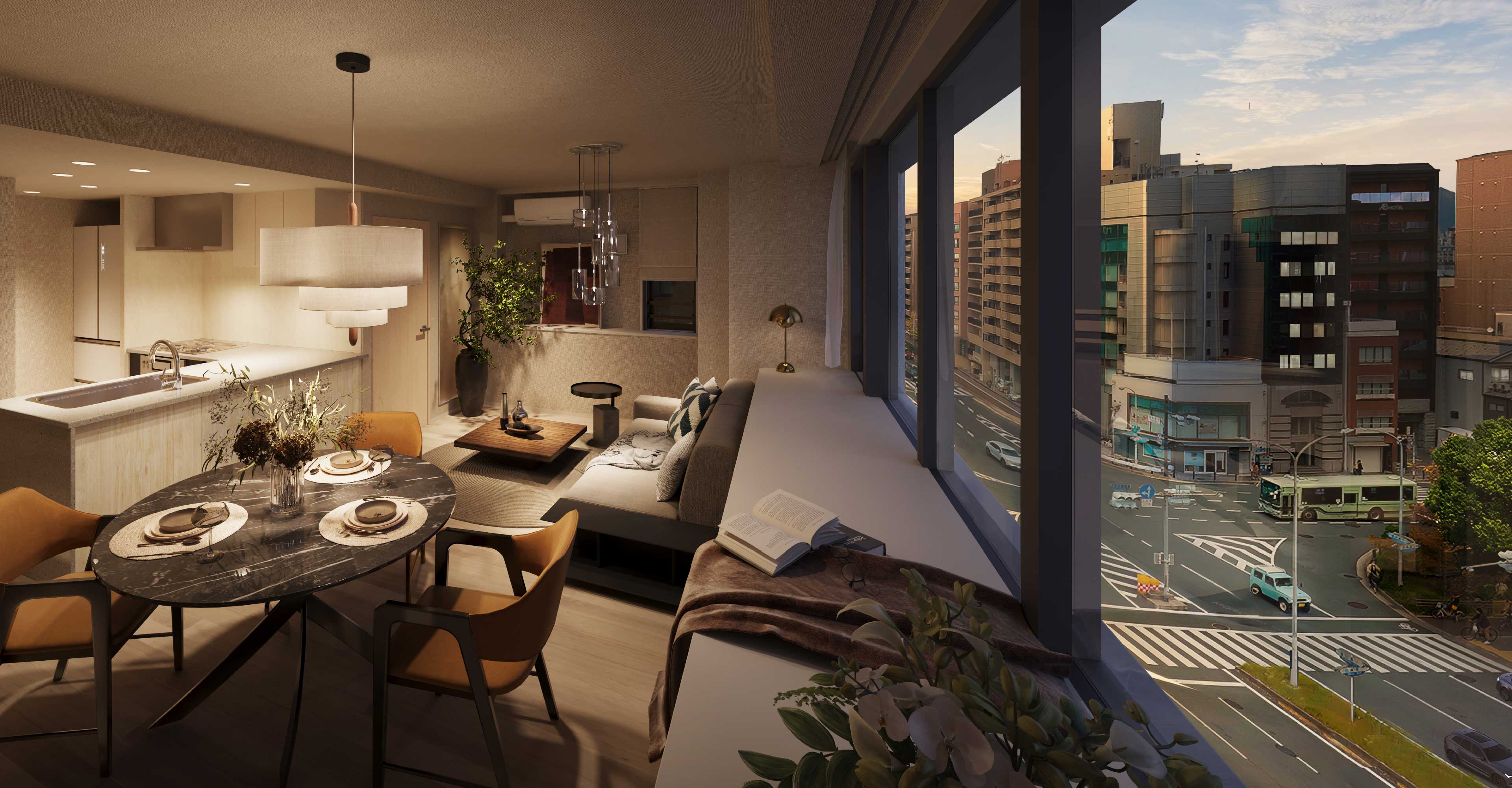 専有部完成予想CG（Eタイプ）