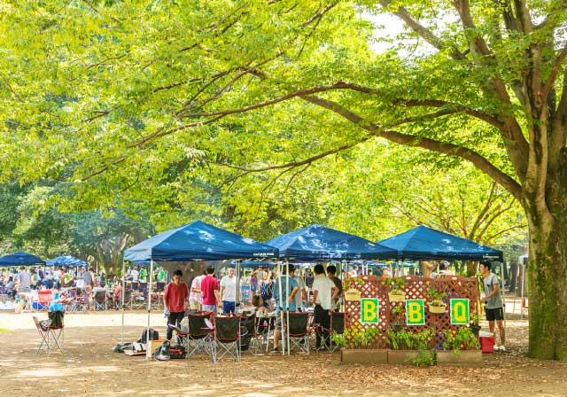 バーベキュー広場（ユーカリ広場）